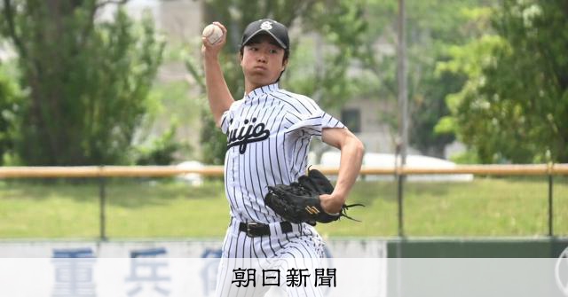 初の公式戦登板「80点」　水城の2年生投手・三柴　茨城県大会決勝 - 高校野球 [茨城県]：朝日新聞