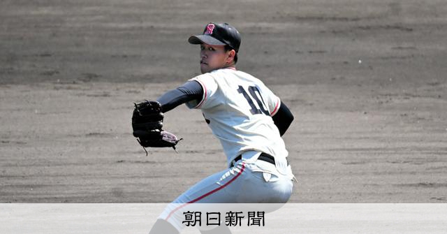 背番号は「10」　エースの気概でカーブ決め好投　土浦日大・嶋投手 - 高校野球 [茨城県]：朝日新聞