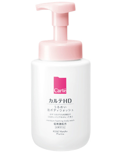 コーセー マルホ ファーマ カルテHD モイスチュア 泡ボディウォッシュ［医薬部外品］ 500ml ￥1,540（編集部調べ）