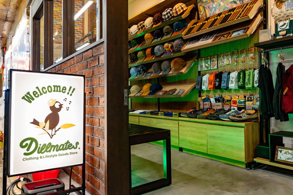 アパレルショップ「Dillmates.」の画像