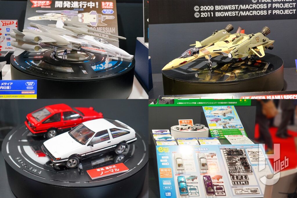 ハセガワブースでハチロク・「eもけ」・マクロス新商品が展示！【ハセガワ／静岡ホビーショー2026】 – Hobby JAPAN Web