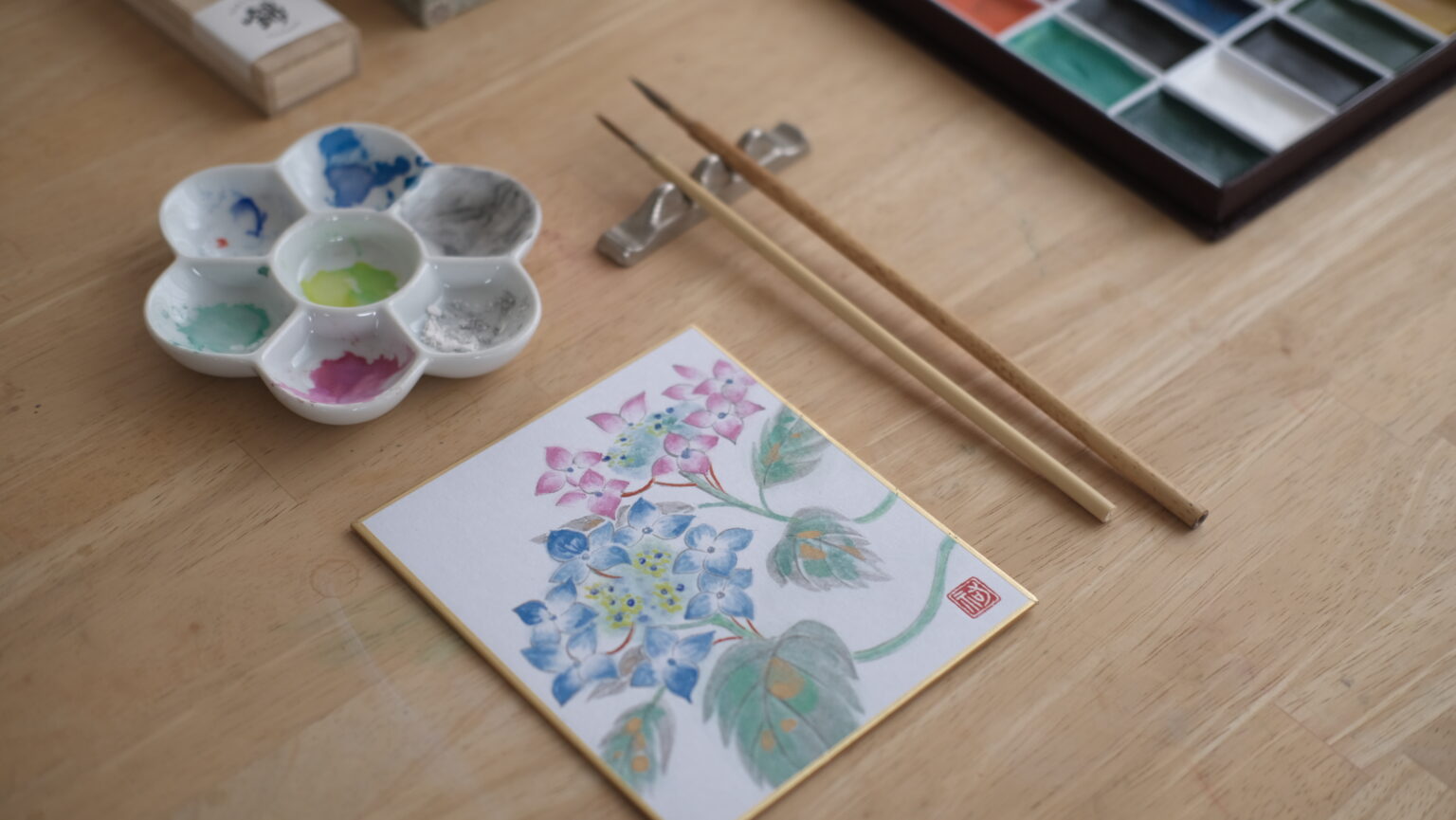 【ワークショップ】小さな日本画教室 | イベント | 奈良 蔦屋書店