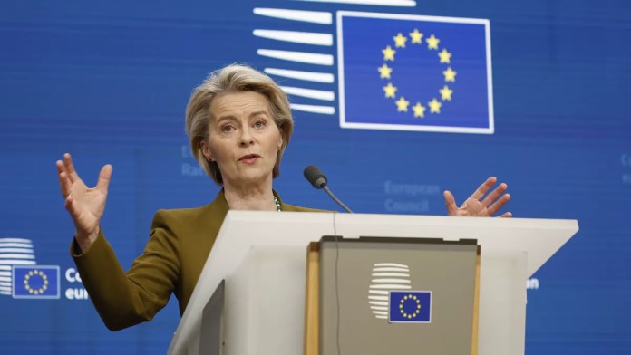 European Commission President Ursula von der Leyen