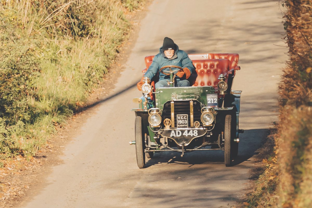 グラディエーター 10HP リア・エントランス・トノー（1902～1903年／英国仕様）