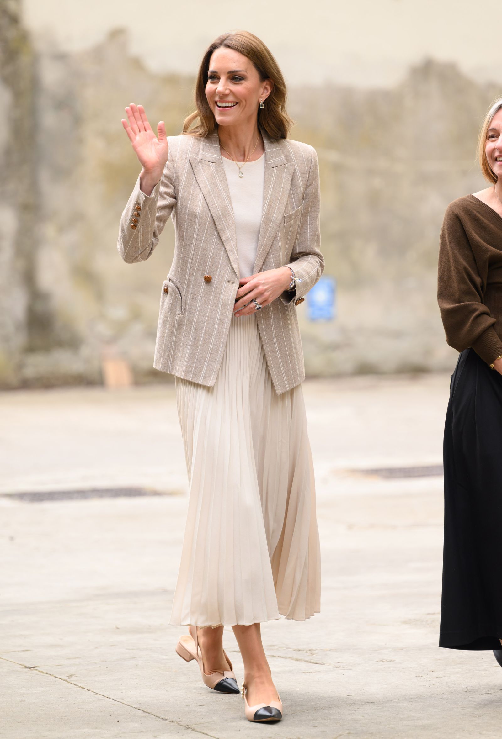 キャサリン妃Catherine Princess of Wales visits Remida a creative resource centre to learn how local businesses and the wider...