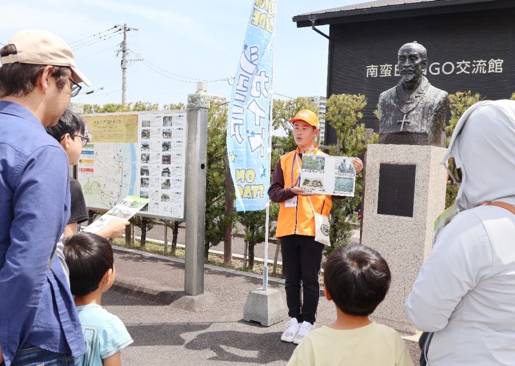 大分市で歴史発見シールラリー　大友氏館跡庭園など宗麟ゆかりの地を巡る - 大分のニュースなら 大分合同新聞プレミアムオンライン Gate