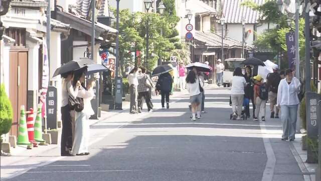大分県日田市　ことし初めての「猛暑日」 | NHKやさしいことばニュース