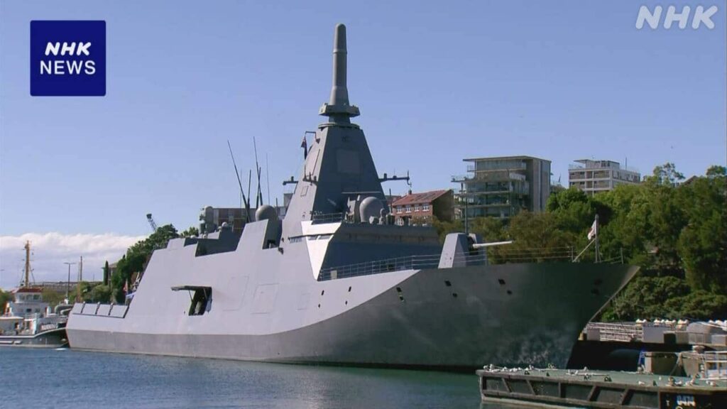 ニュージーランド 新フリゲート艦候補に日本の「もがみ」型も - NHKニュース