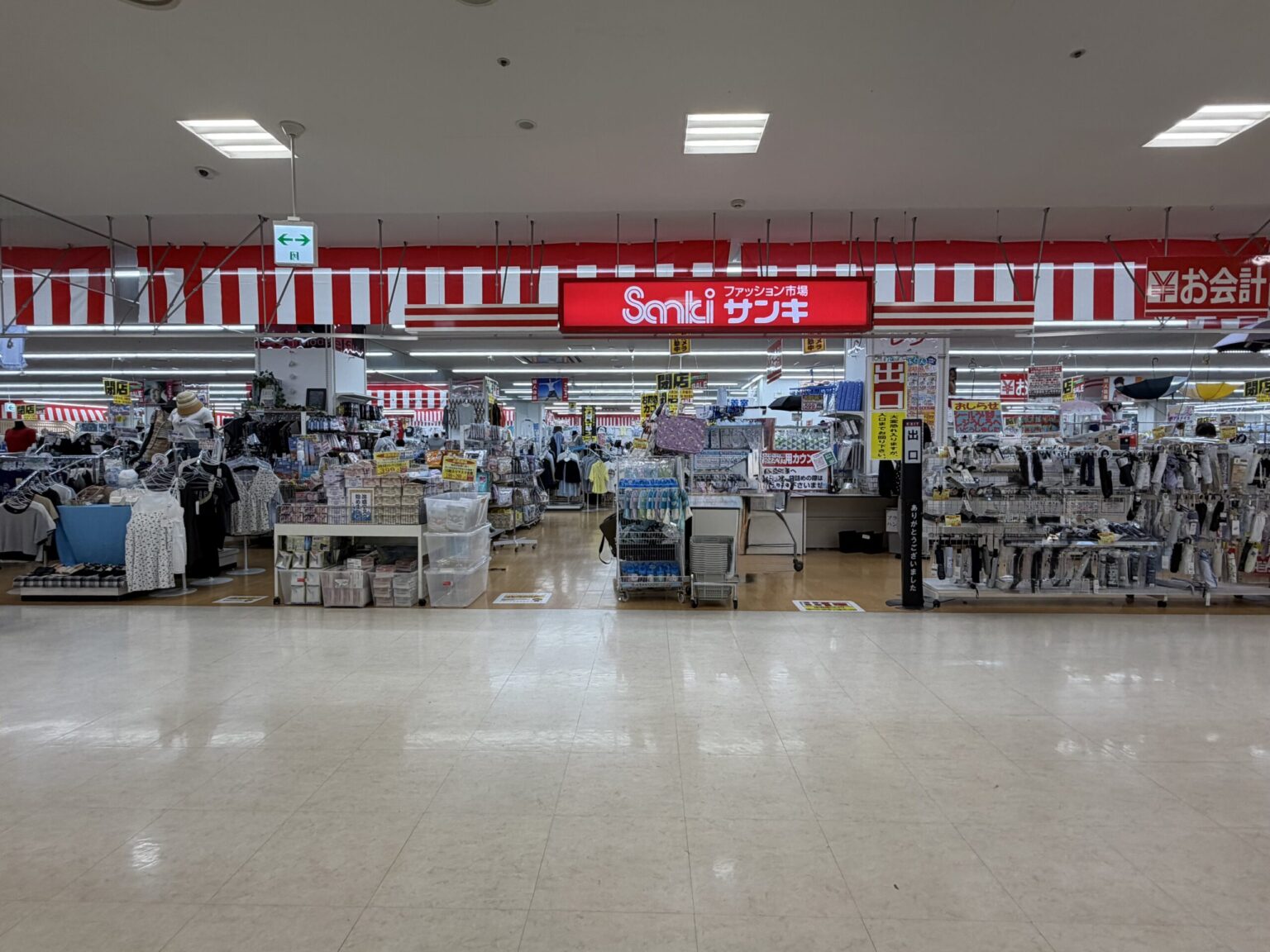 【東松山市】残念すぎる！メガセンタートライアル2階「ファッション市場 サンキ 東松山店」が閉店へ｜埼玉マガジン