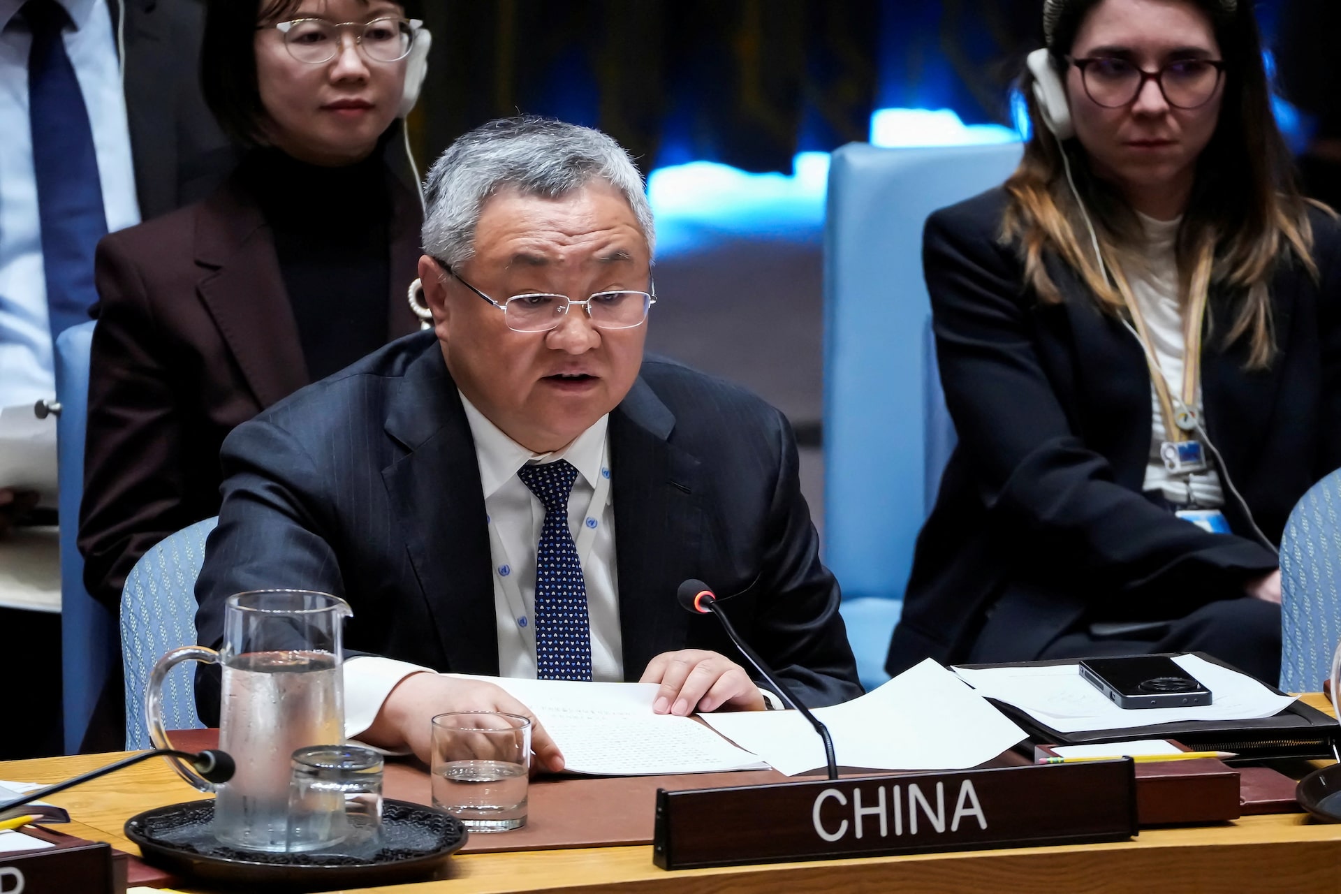 ホルムズ海峡封鎖、トランプ氏訪中時に継続なら主要議題に＝中国国連大使