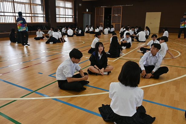 高知の中学生と交流　豊見城、ジョン万次郎の縁で