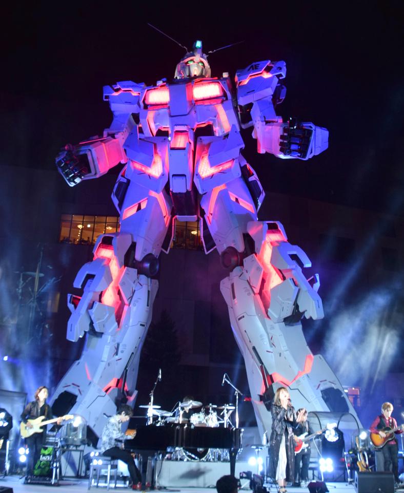 お台場「実物大ユニコーンガンダム立像」8月末で展示終了へ