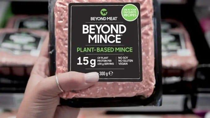 肉価格の高騰を受け、テスコでは植物由来のミンチが牛肉より29％安い