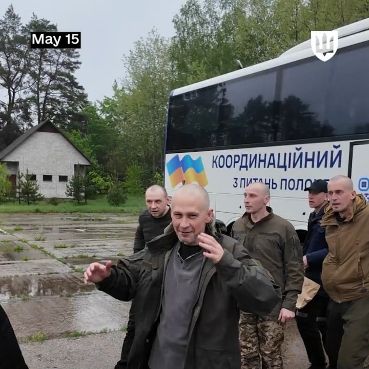本日、205人のウクライナ守備兵がロシア捕虜収容所から帰国した。 2026 年 5 月 15 日