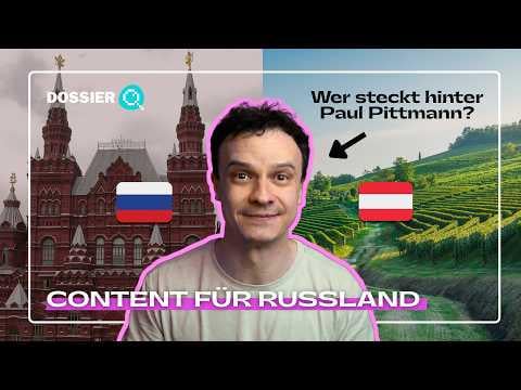 オーストリア出身のロシアのインフルエンサー: ポール・ピットマンの背後にいるのは誰ですか? - 関係書類