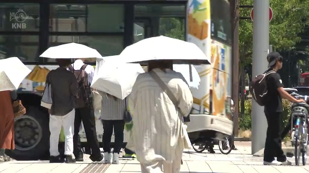 富山県内4観測地点で真夏日 31日はさらに暑くなりそう