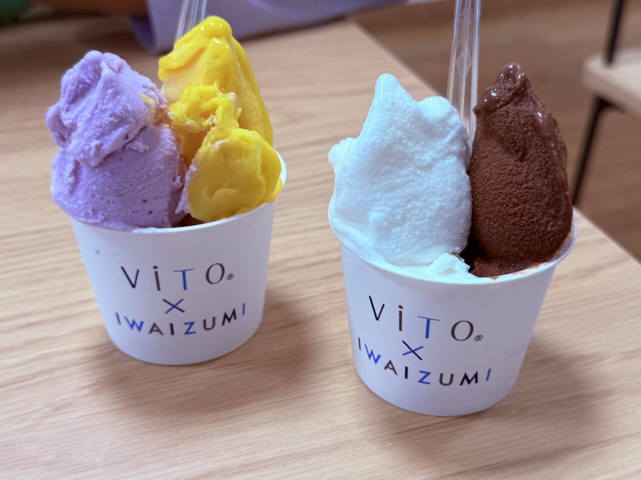 2026年5月24日にグランドオープンする「ViTO×IWAIZUMI 高知店」のジェラート