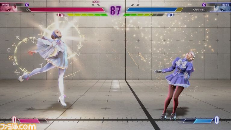 『スト6』イングリッド先行プレイリポート!強力かつトリッキーな飛び道具と必殺のビームで多彩な遠距離戦を展開する砲台キャラ。新たなアバター用オンライン対戦機能も紹介