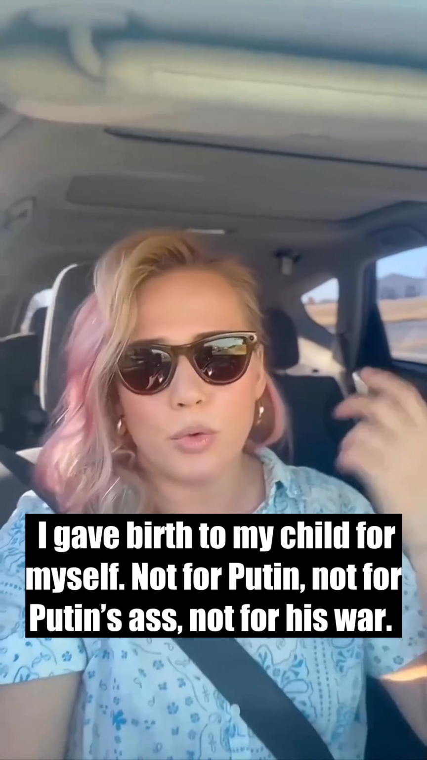 「私は自分自身のために子供を産んだ。プーチンのためでも、プーチンのお尻のためでも、彼の戦争のためでもない。遺体袋に入った英雄など必要ない。」ロシアの普通の母親が、遺体袋に入った息子が「英雄」になることを拒否し、戦争とその代償を批判するビデオを撮影した。