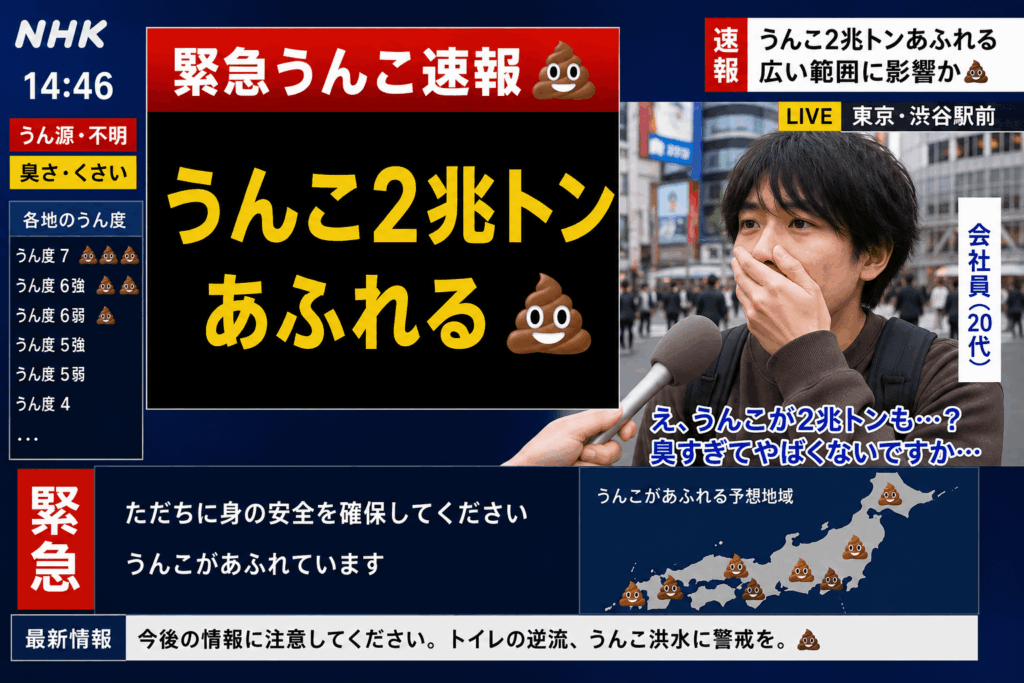 【クソスレ】【緊急速報】