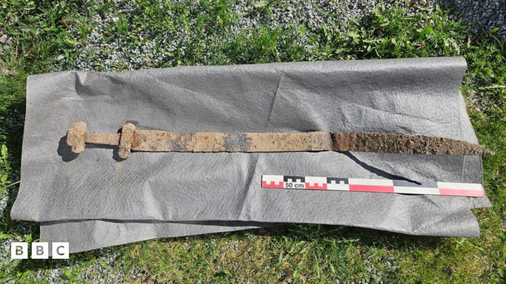 ノルウェー：6歳の少年が修学旅行中に古代のバイキングの剣を発見