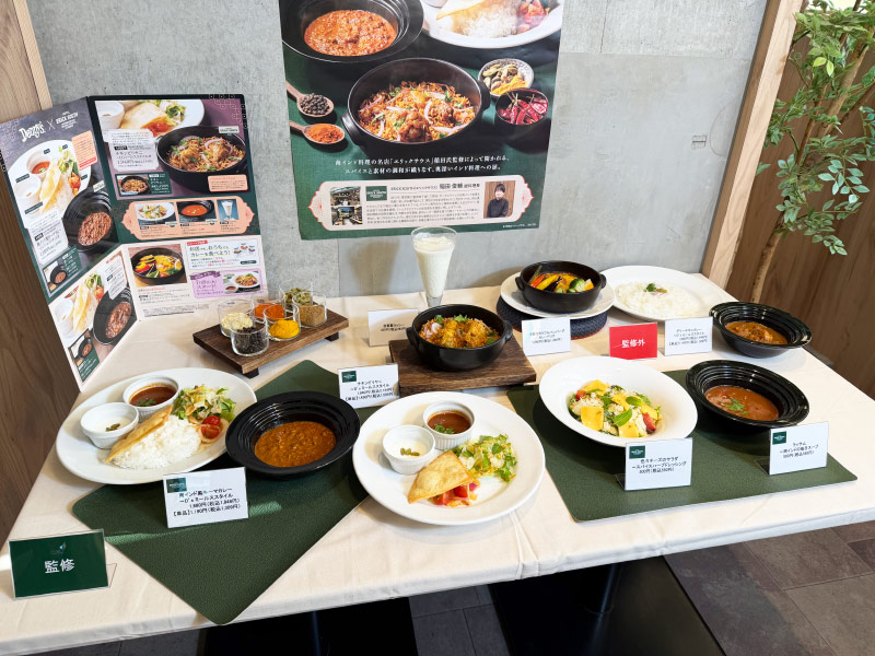 デニーズの夏カレーフェアメニュー