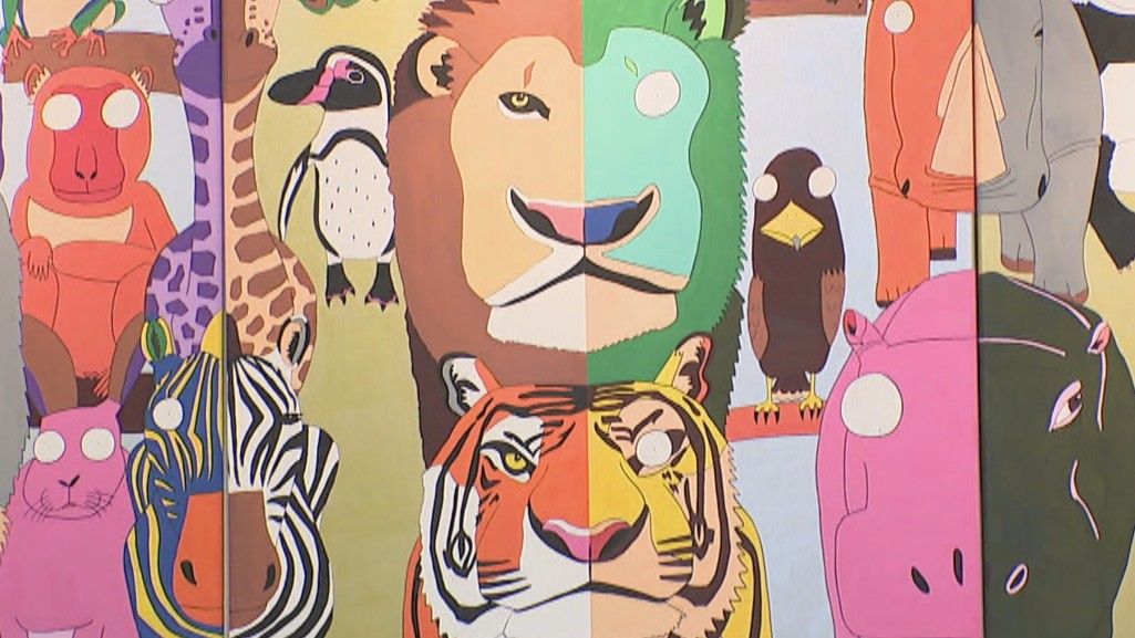 自閉スペクトラム症の双子アーティストが個展　兄が初めて「人」を描く　香川・坂出市 | KSBニュース | KSB瀬戸内海放送