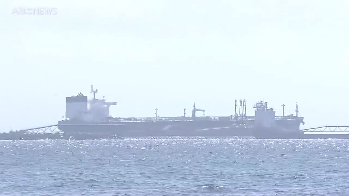 石油の国家備蓄の放出 男鹿市 秋田国家石油備蓄基地でも始まる
