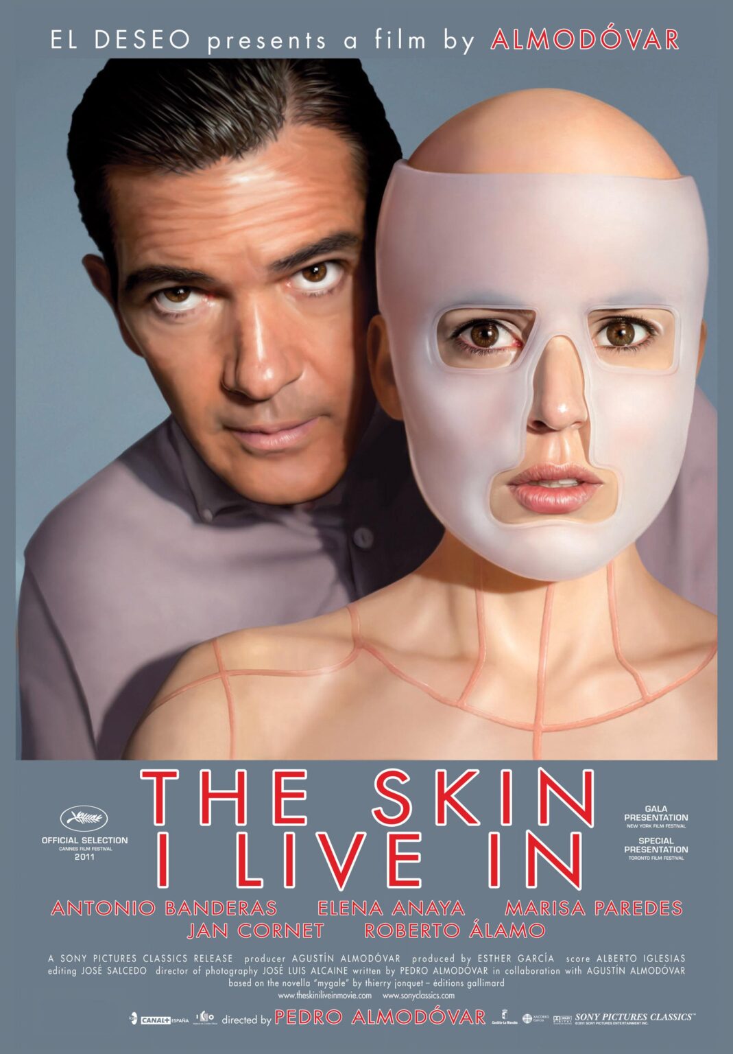 15年前のこの日、ペドロ・アルモドバル監督・脚本のホラー映画『ザ・スキン・アイ・リヴ・イン』がカンヌでプレミア上映された。スペインでの初演は4か月後だった。