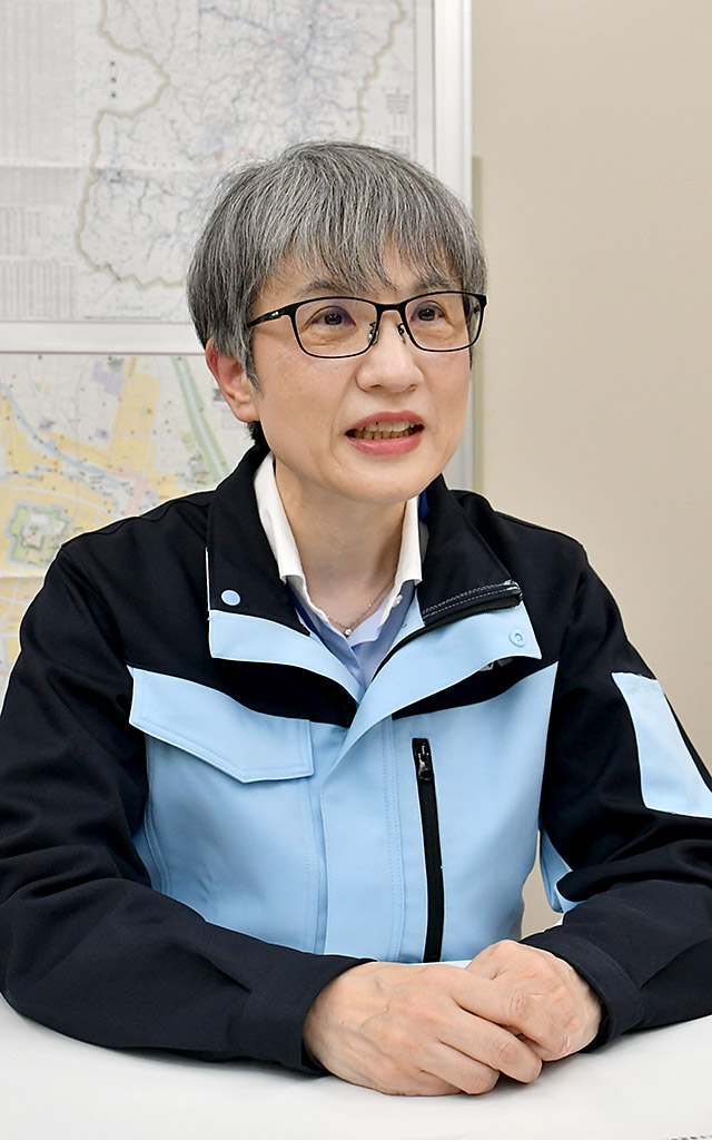 県政運営 26年度の方針・県幹部に聞く（15）　県土整備部技術統括監・井上洋子さん｜山形新聞