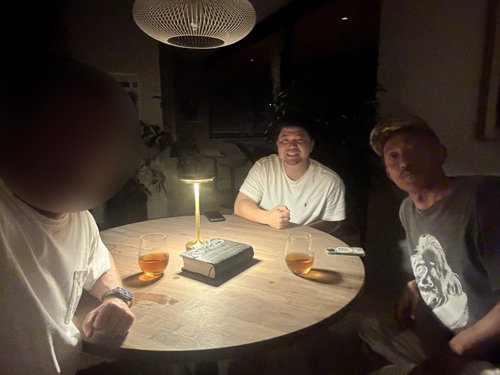 一心鮨光陽の木宮一光くんと、波乗り仲間のピッペンさん
