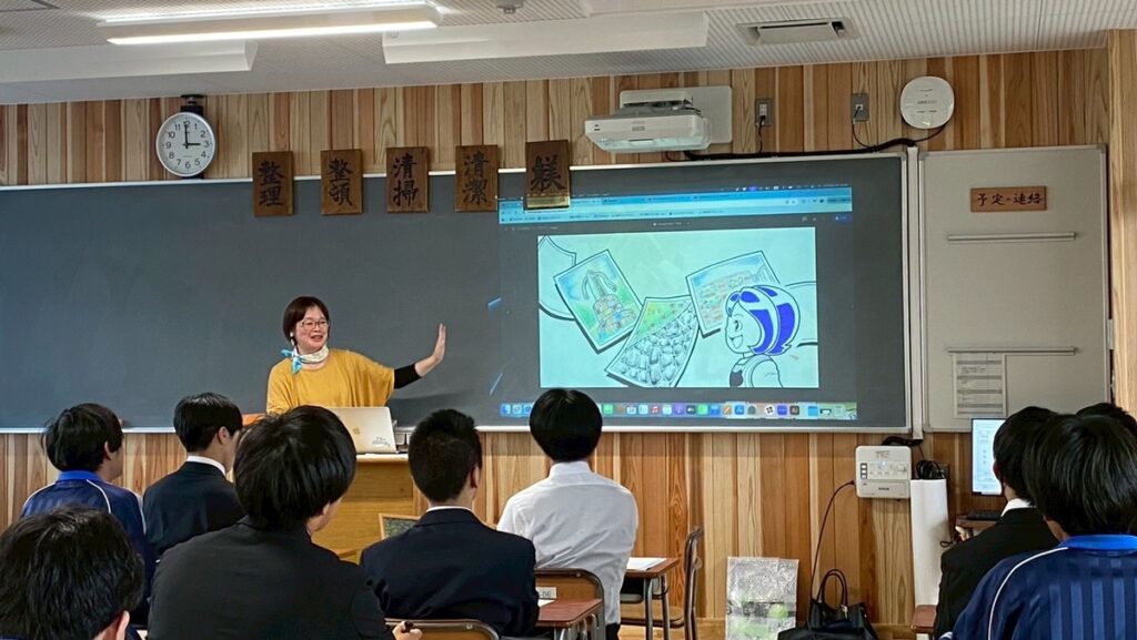 福井県立敦賀工業高校「地域探究授業」に お絵かきクリエイター(R)が講師として登壇 | 株式会社アクアフィールド Facebook