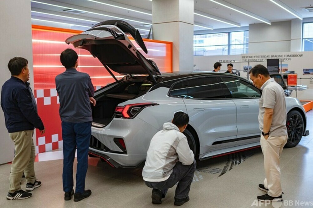 中国のEV車が日系自動車撤退後の空白を埋める=韓国メディア　写真1枚　国際ニュース：AFPBB News