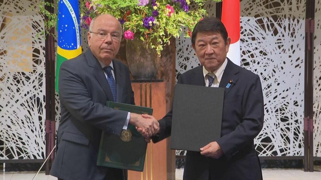 日本とブラジルが初の外相戦略対話 茂木大臣「重要鉱物のサプライチェーン多角化で大きなポテンシャル」 – TBS NEWS DIG 日本とブラジルが初の外相戦略対話 茂木大臣「重要鉱物のサプライチェーン多角化で大きなポテンシャル」 - TBS NEWS DIG
