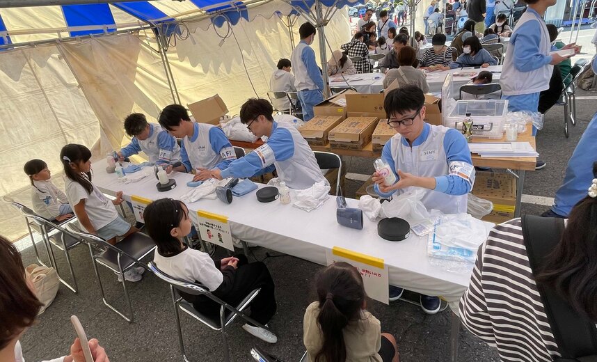 子どもたちが楽しめる体験コンテンツがたくさん用意されています（過去のイベントの様子／アサヒ飲料株式会社提供）