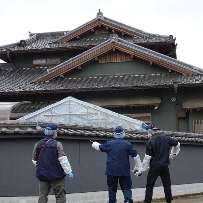 強盗殺人事件にあった資産家の自宅（撮影／集英社オンライン）