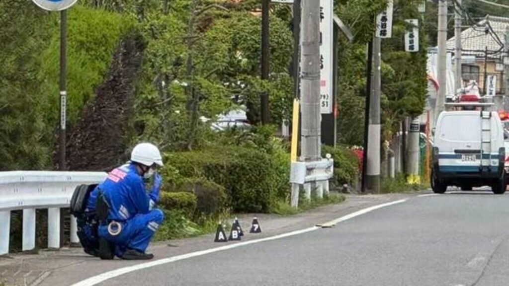 【続報】交通取り締まり中、違反車両に引きずられ転倒 男性警察官が重傷 群馬・渋川市 - 上毛新聞電子版