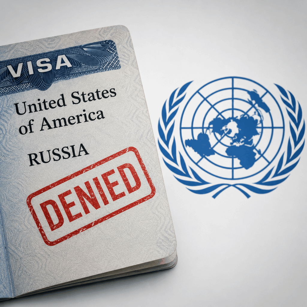米国は、国連安全保障理事会の会合に参加するためのロシア外務次官のビザを拒否した。ロシア政府はすでに「無礼」と「米国の義務違反」について苦情を述べている。
