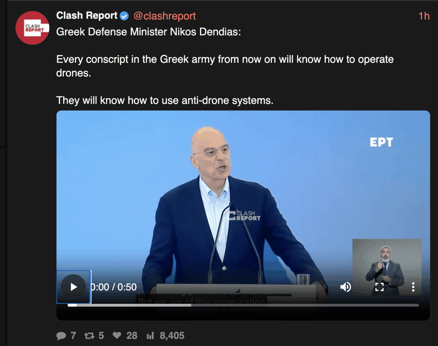 ギリシャでは、すべての徴兵がドローン操縦者になることを学ぶという目標を設定した。私自身、数か月前に徴兵制と HRU を終えて出てきましたが、デンマーク軍は現代戦において絶望的に遅れをとっていると感じています。
