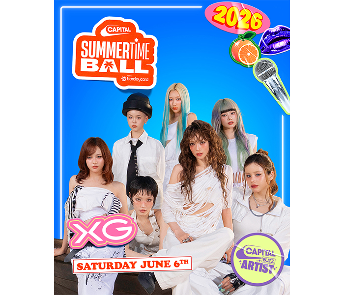 7人組アーティストグループ・XG、イギリス最大の音楽フェスティバル「Capital’s Summertime Ball 2026」に日本人アーティストとして初出演が決定！