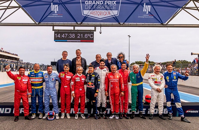 「Grand Prix de France Historique」、多くのファンがイベントに駆けつける