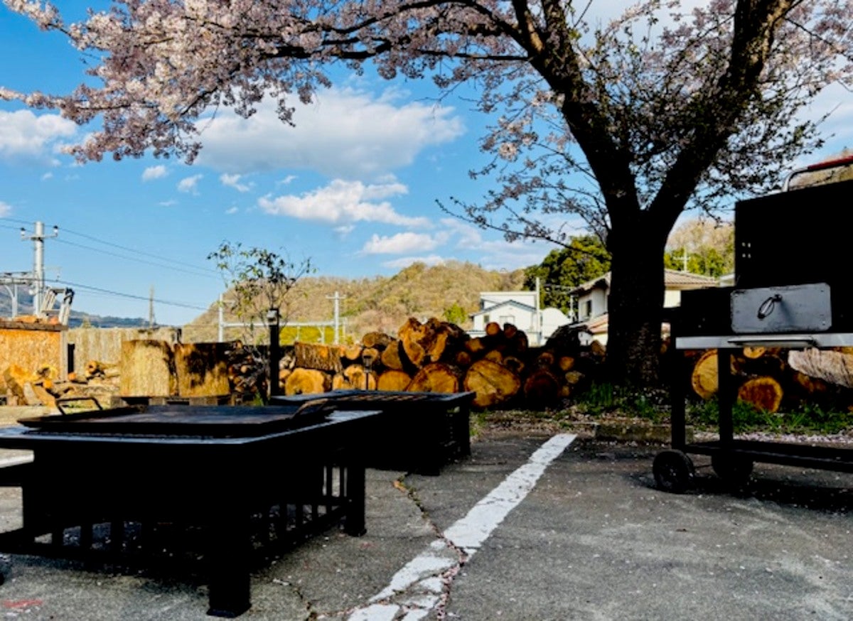 大月ロハス村内の風景