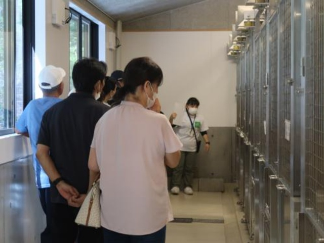 広島県動物愛護センター バックヤードツアー（6月）