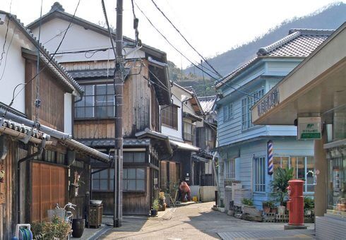 御手洗、広島県呉市・大崎下島の風景