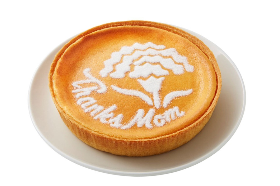 モロゾフ母の日ケーキ「マザーズデー　デンマーククリームチーズケーキ」（1296円）