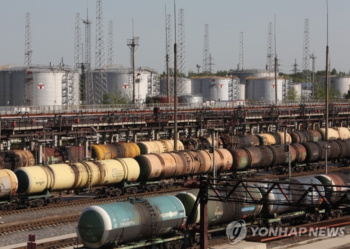 ロシアでブリティッシュ·ペトロリアム（BP）が運営する石油生産施設。 タス連合ニュース