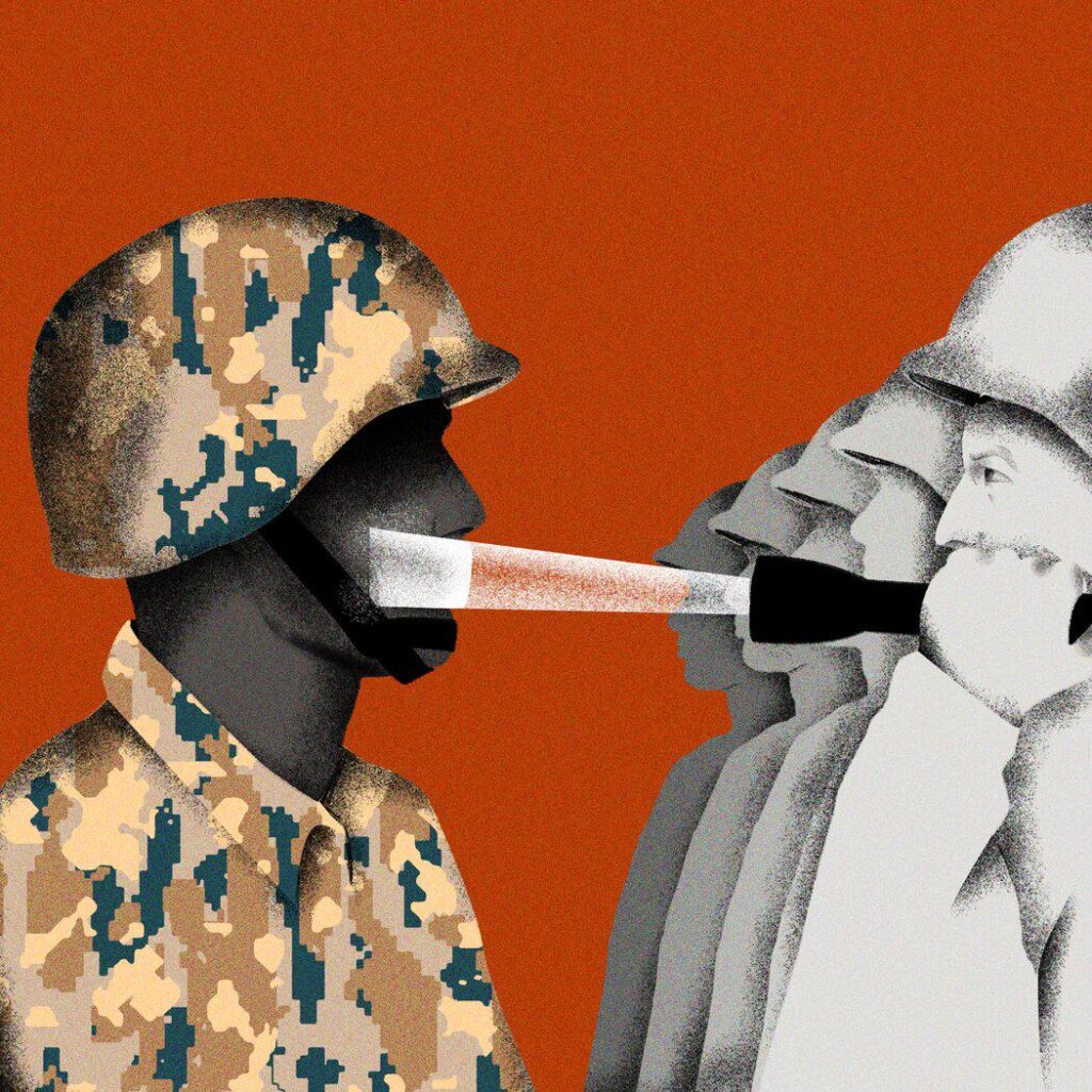国防軍は常に人種差別から目をそむける、と兵士たちは言う