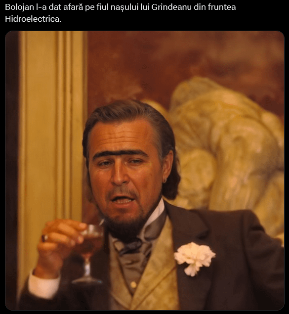 ボロジャンは © Grindeanu ® のゴッドファーザーの息子を Hidroelectica のトップから解雇した