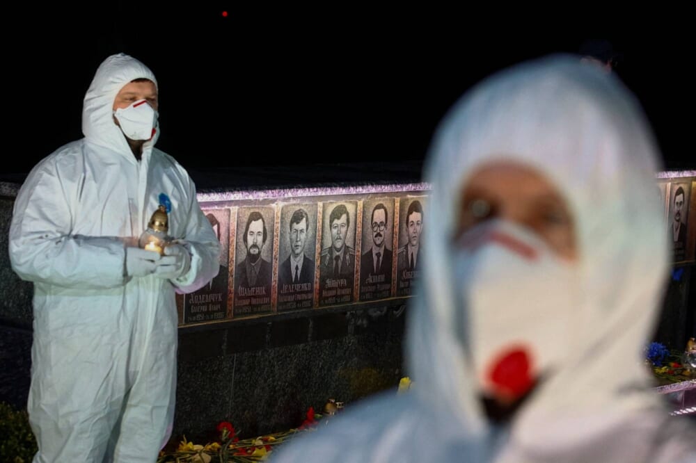 Ukraine marks 40 years  since Chernobyl disaster