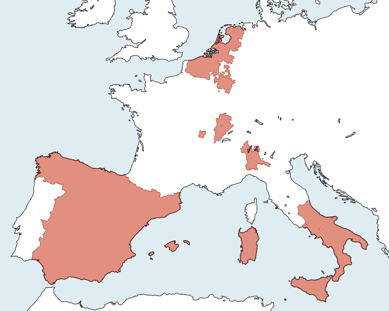 ヨーロッパにおけるスペイン帝国 1559